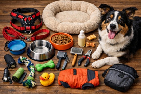 Всё, что нужно вашей собаке: аксессуары для домашних животных